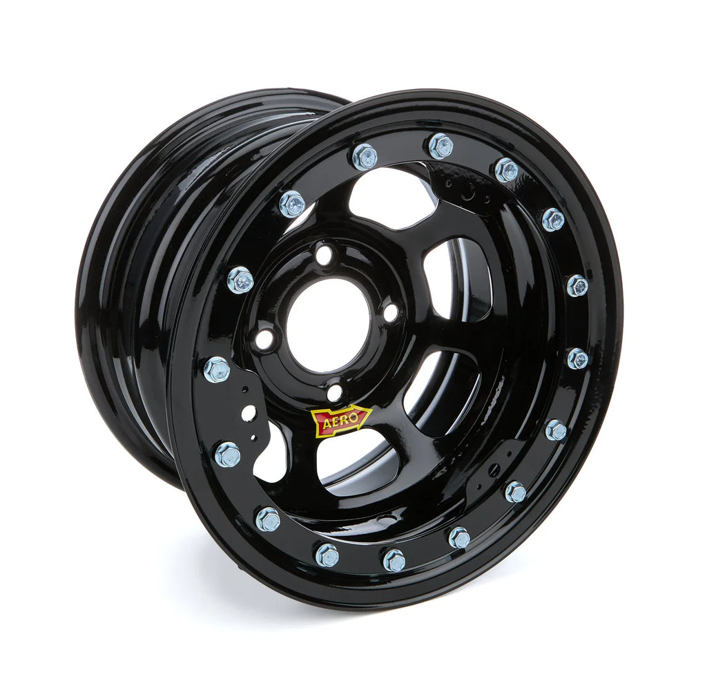 Aero Race Wheels Wheel 13x8 3in 4.50in BC Black 33-184530