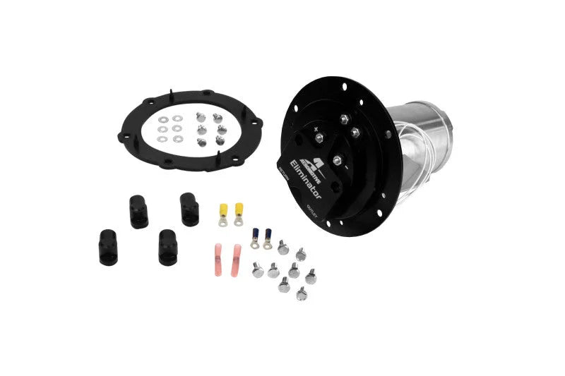 Aeromotive 03-04 Ford Mustang Cobra Tank - Eliminator Stealth Fuel System - Back View