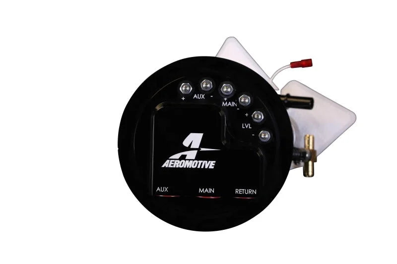 Aeromotive 05-21 Dodge Charger/Challenger 450 Dual Drop-In Phantom System - Side View