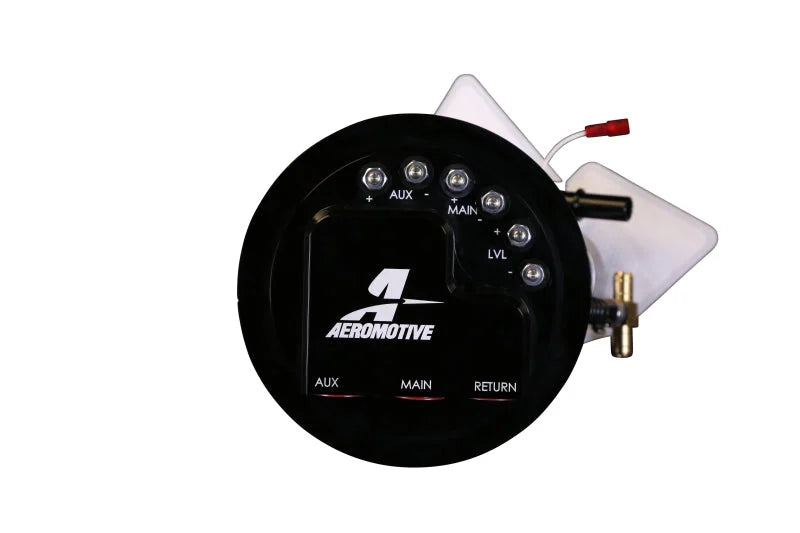 Aeromotive 15-21 Dodge Hellcat 525/450 Dual Fuel Pumps - Back View