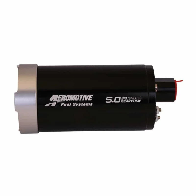 Aeromotive 1500 Series 5.0 GPM Brushless Gear Pump fits 2005-2018 Chevrolet Silverado / GMC Sierra - Back View