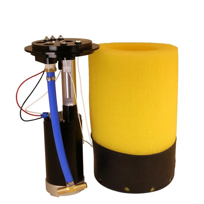 Aeromotive 1500 Series 5.0 GPM Brushless Gear Pump fits 2005-2018 Chevrolet Silverado / GMC Sierra - Installation View
