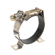 Load image into Gallery viewer, Aeromotive 2 1/2 x 3/4 T-Bolt Clamp - Side View