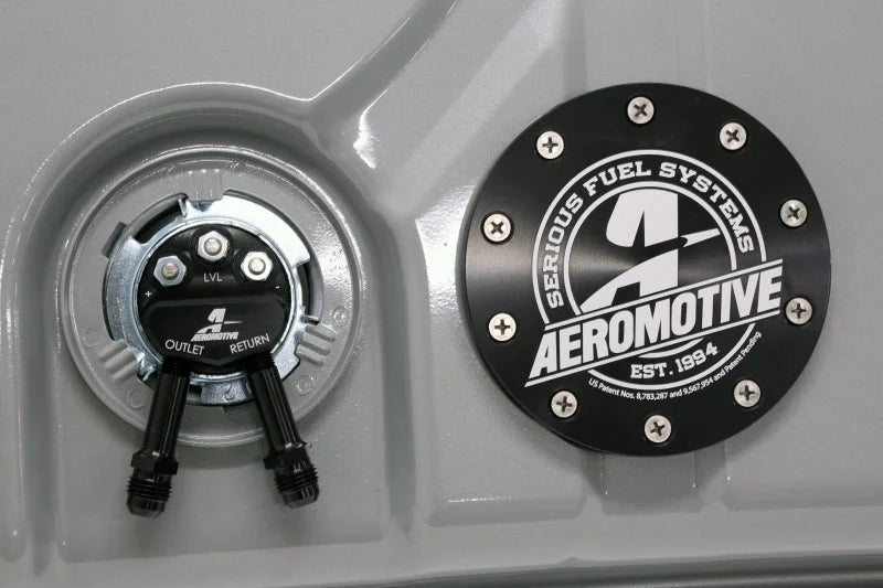Aeromotive 200 Stealth Gen 2 Fuel Tank fits 1968 Chevrolet Chevy II Nova / 1969 Chevrolet Nova - Back View