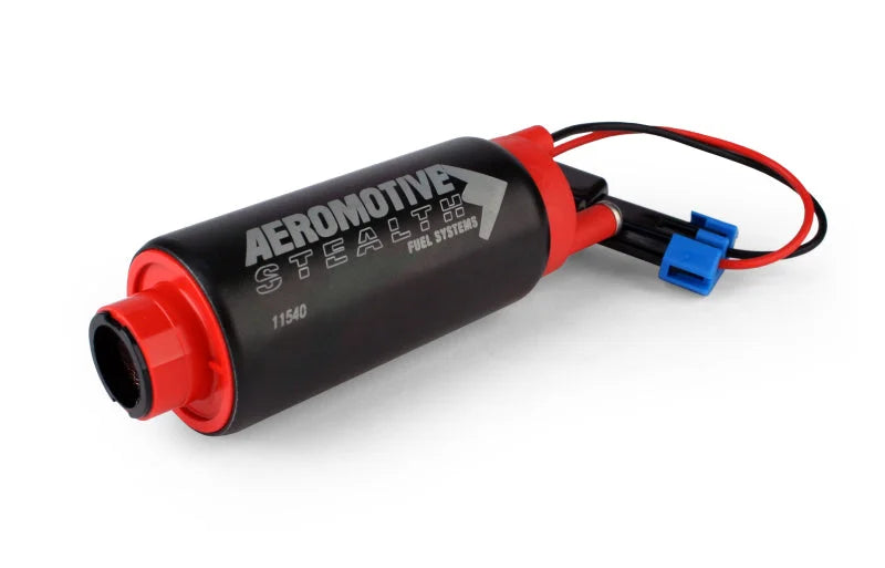 Aeromotive 340 Series Stealth In-Tank E85 Fuel Pump - Center Inlet - Side View