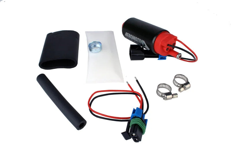 Aeromotive 340 Series Stealth In-Tank E85 Fuel Pump - Center Inlet - Back View