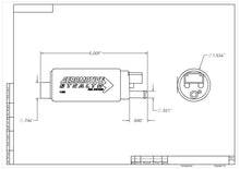 Load image into Gallery viewer, Aeromotive 340 Series Stealth In-Tank E85 Fuel Pump - Center Inlet - Offset (GM applications) - Installation View