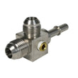 Load image into Gallery viewer, Aeromotive 3/8 Male Quick Connect Tee Fitting 15116 - Side View