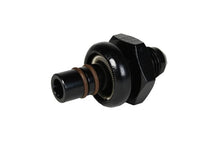 Load image into Gallery viewer, Aeromotive 3/8in Male Spring Lock / AN-06 Feed Line Adapter 15123 fits Ford - Back View