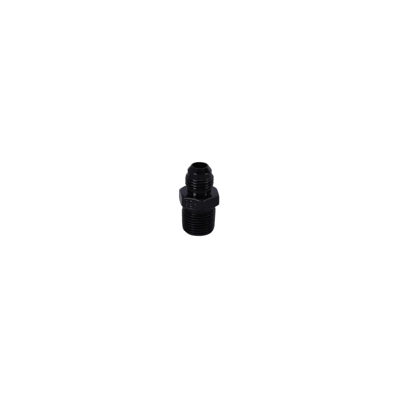 Aeromotive 3/8in NPT / AN-06 Male Flare Adapter Fitting 15615 - Back View