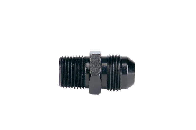 Aeromotive 3/8in NPT / AN-08 Male Flare Adapter fitting - Main Product View