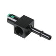 Load image into Gallery viewer, Aeromotive 3/8in Quick Connect with AN-08 port and 1/8in gauge port - Main Product View