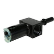 Load image into Gallery viewer, Aeromotive 5/16in Quick Connect with AN-06 port and 1/8in gauge port - Back View