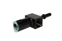 Load image into Gallery viewer, Aeromotive 5/16in Quick Connect with AN-06 port and 1/8in gauge port - Back View