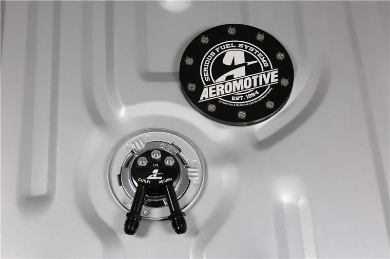 Aeromotive 68-70 Pontiac GTO/LeMans/Grand Prix 200 Stealth Gen 2 Fuel Tank - Back View
