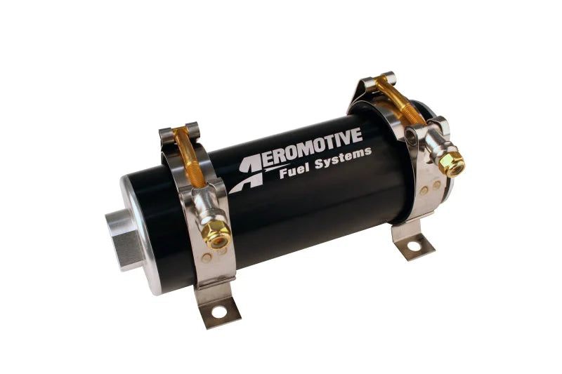 Aeromotive 700 HP EFI Fuel Pump - Black - Back View