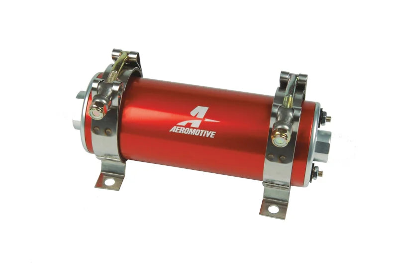 Aeromotive 700 HP EFI Fuel Pump - Red - Back View