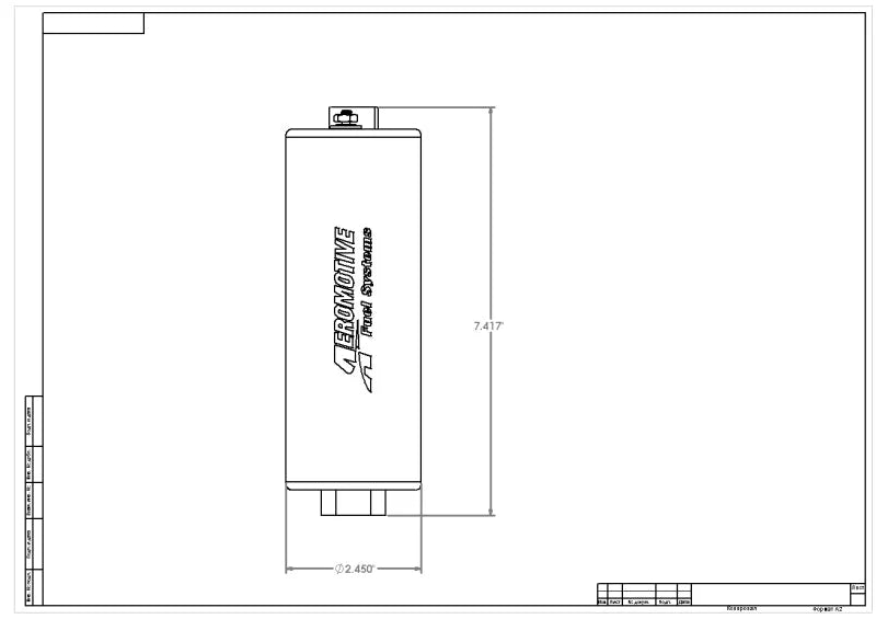 Aeromotive 700 HP EFI Fuel Pump - Red - Additional View 7