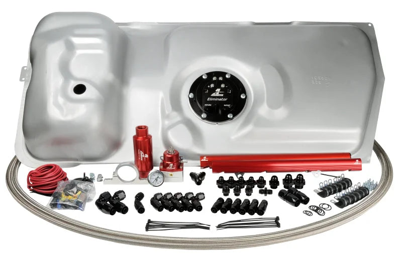 Aeromotive 86-95 Ford Mustang 5.0L - Eliminator Fuel System fits 1986-1995 Ford Mustang 5.0L - Side View