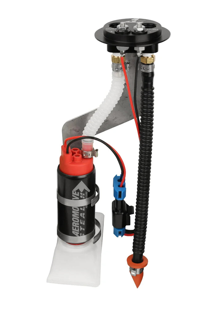 Aeromotive 86-98.5 Ford Mustang 340lph Fuel Pump & Hanger - Side View