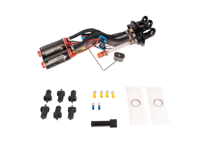 Aeromotive 88-97 Chevrolet 1500/2500 Truck Dual 340lph In-Tank Fuel Pump - Installation View