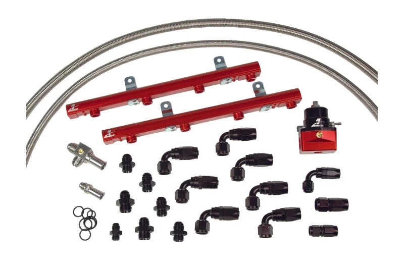 Aeromotive 99-04 Ford 5.4L Lightning and Harley 1/2 Ton Truck Billet Fuel Rail System - Main Product View