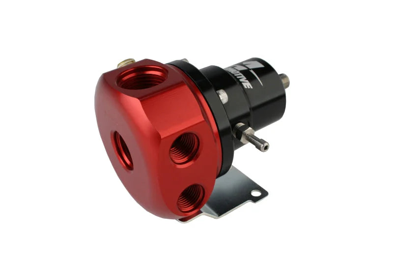 Aeromotive A1000 4-Port Carbureted Bypass Regulator - 4 x AN-06 / 1 x AN-10 - Side View