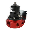 Load image into Gallery viewer, Aeromotive A1000 4-Port Carbureted Bypass Regulator - 4 x AN-06 / 1 x AN-10 - Back View