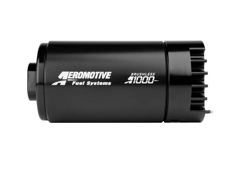 Aeromotive A1000 Brushless External Fuel Pump - Side View