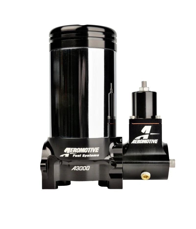 Aeromotive A3000 Drag Race Carbureted Fuel Pump And Regulator Only (Pre-Filter NOT Incl) - Main Product View