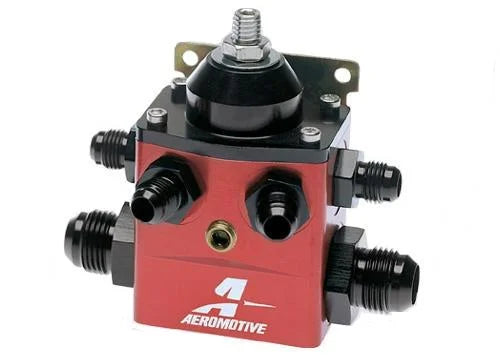 Aeromotive A4 Carbureted Regulator - 4-Port - Back View
