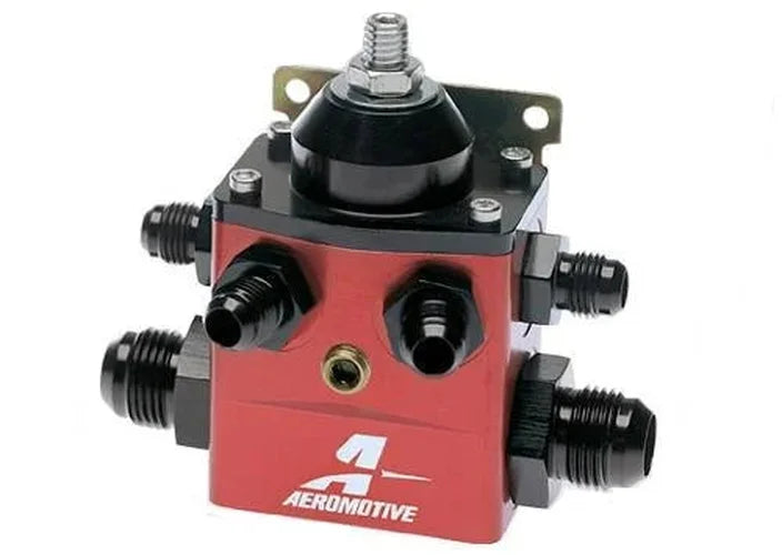 Aeromotive A4 Carbureted Regulator - 4-Port - Back View