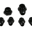 Load image into Gallery viewer, Aeromotive A4 Regulator Fitting Kit (for two (2) carbs) (4) AN-06/(1) AN-10/(1) AN-10 Plug) - Side View