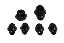 Load image into Gallery viewer, Aeromotive A4 Regulator Fitting Kit (for two (2) carbs) (4) AN-06/(1) AN-10/(1) AN-10 Plug) - Side View