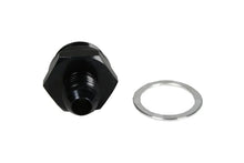 Load image into Gallery viewer, Aeromotive AN-06 Holley Carb 7/8in x 20 Thread Dual Feed Bowl Adapter Fitting - Side View