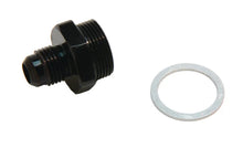 Load image into Gallery viewer, Aeromotive AN-06 Holley Carb 7/8in x 20 Thread Dual Feed Bowl Adapter Fitting - Back View