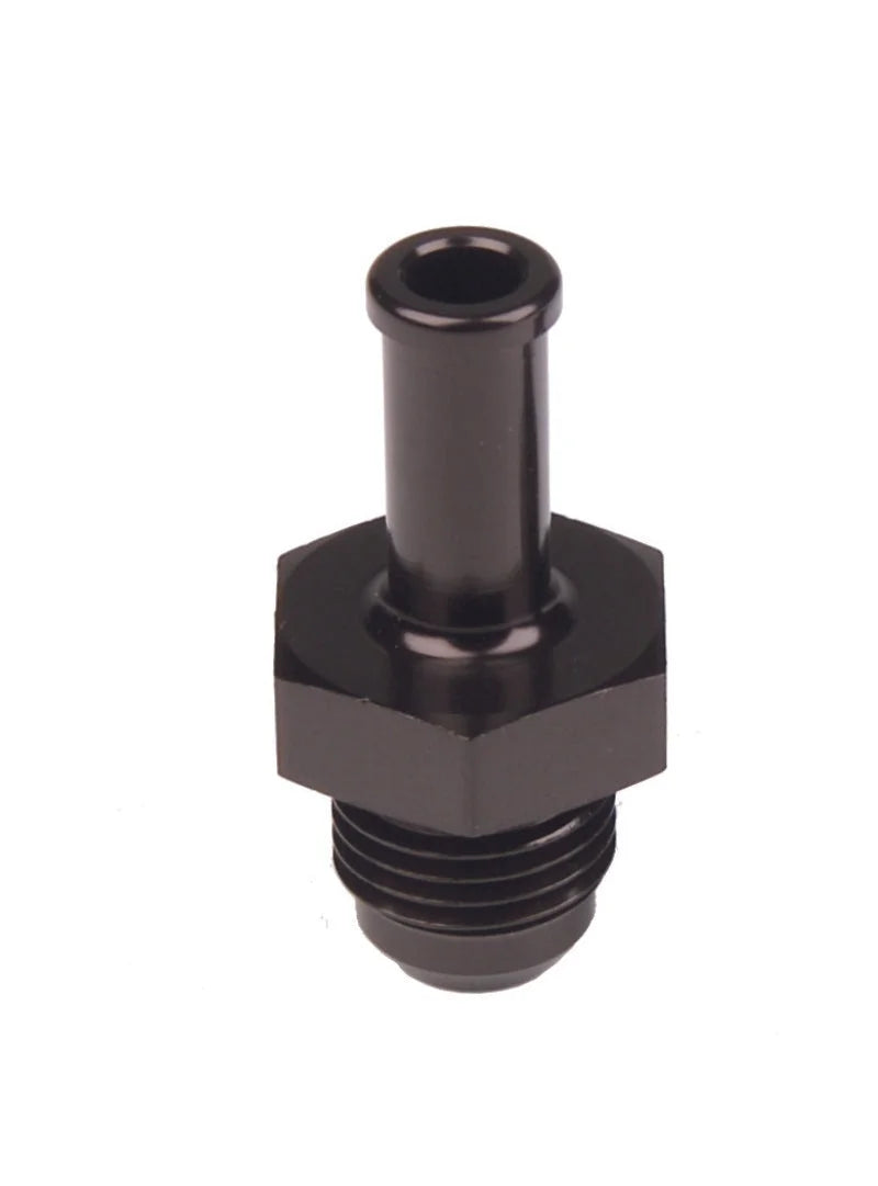 Aeromotive AN-06 Male Flare to 5/16 Barbed End - Side View