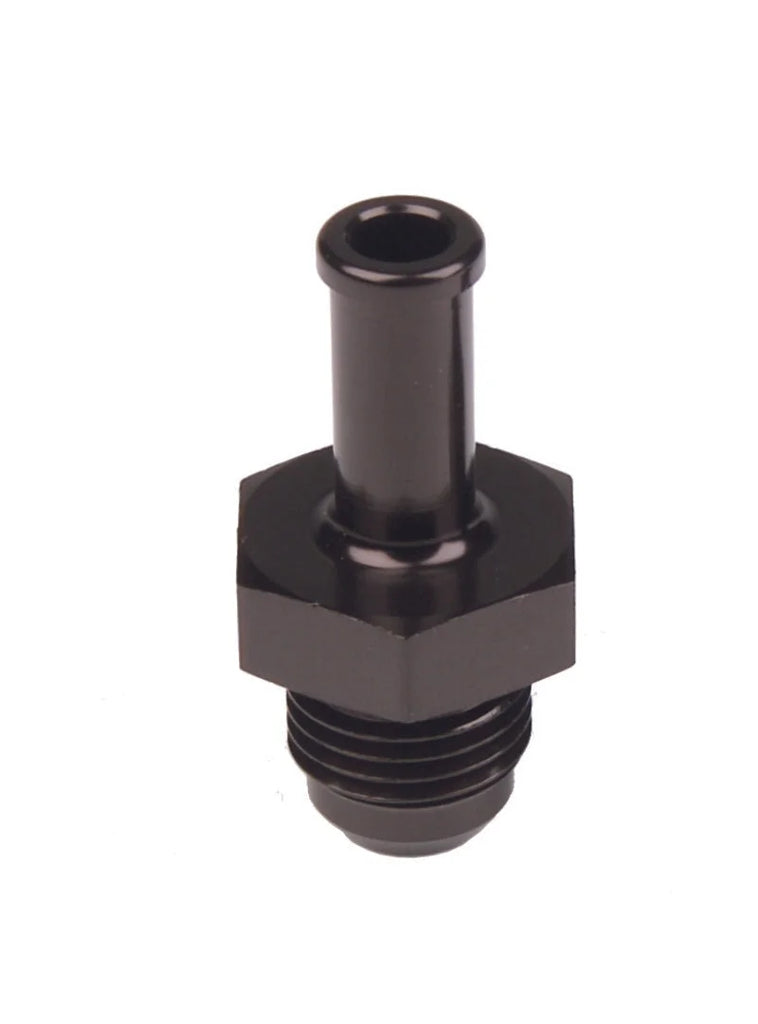 Aeromotive AN-06 Male Flare to 5/16 Barbed End - Side View