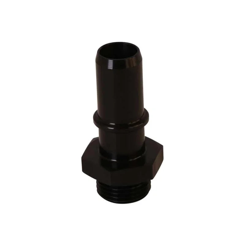 Aeromotive Adapter - 5/8 Male Quick Connect - Short - AN-08 ORB - Side View