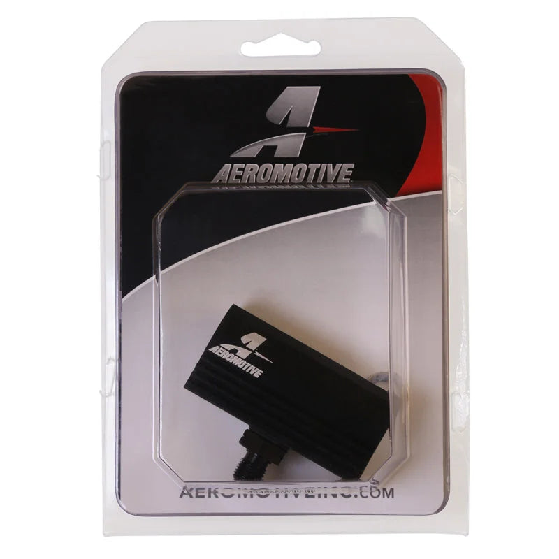 Aeromotive Adapter Fuel Pressure Sensor AN-08 fits GM LT - Installation View