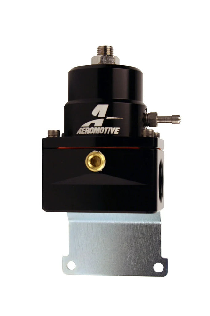 Aeromotive Adjustable EFI Regulator (2) -10 Inlet/-6 Return - Black - Main Product View