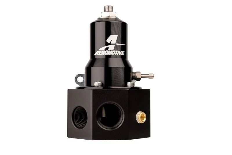 Aeromotive Adjustable Fuel Pressure Regulator 30-120PSI .313 Valve -3x -8 / 1x -10 Inlet -10 Return - Main Product View