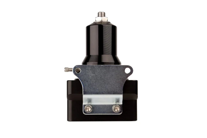 Aeromotive Adjustable Fuel Pressure Regulator 30-120PSI .313 Valve -3x -8 / 1x -10 Inlet -10 Return - Side View