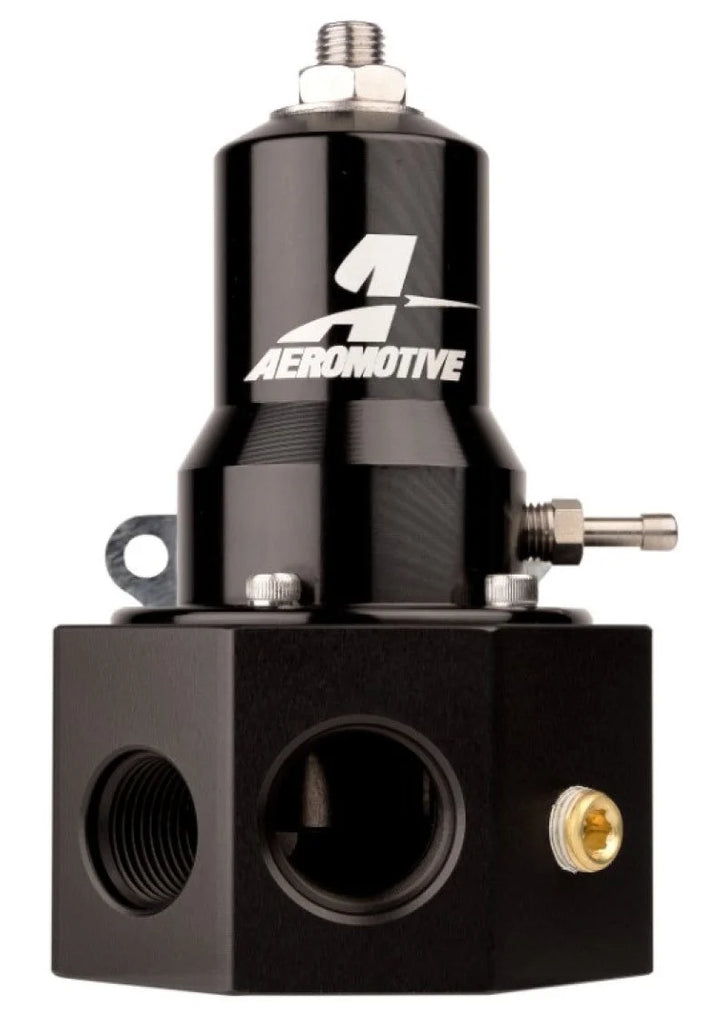 Aeromotive Adjustable Fuel Pressure Regulator 30-120PSI .313 Valve -3x -8 / 1x -10 Inlet -10 Return - Additional View 5