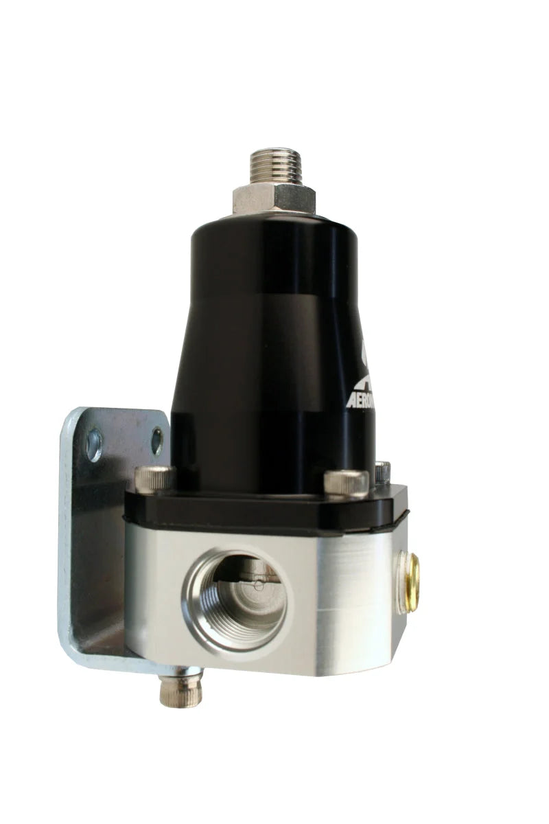 Aeromotive Adjustable Regulator - EFI Bypass - (2) -6 Inlets/(1) -6 Return - Side View