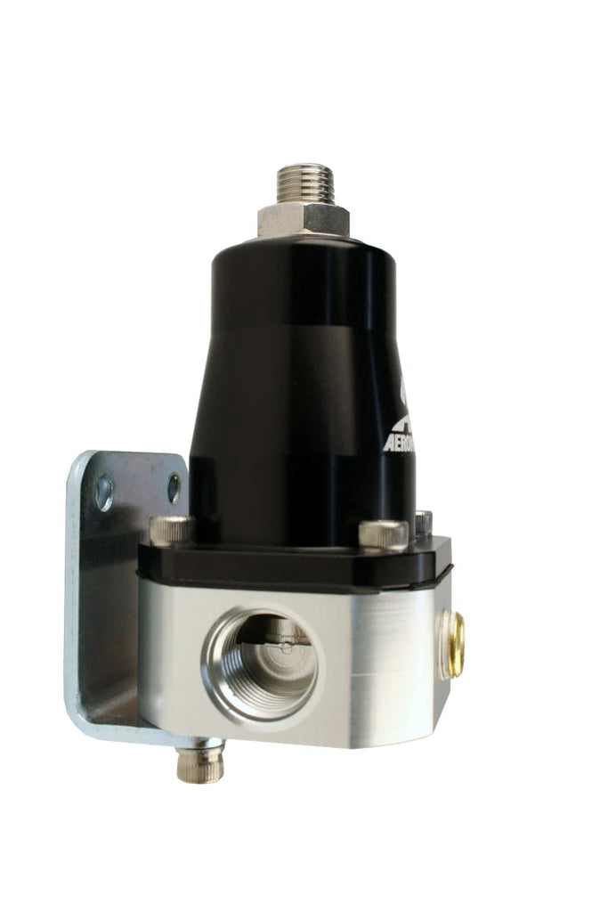 Aeromotive Adjustable Regulator - EFI Bypass - (2) -6 Inlets/(1) -6 Return - Side View