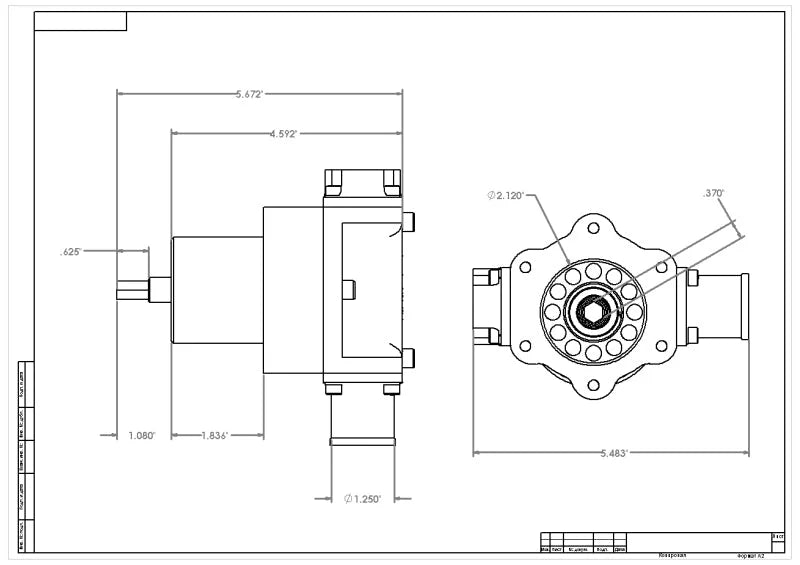 Aeromotive Atomic Hex Drive Fuel Pump - Additional View 9