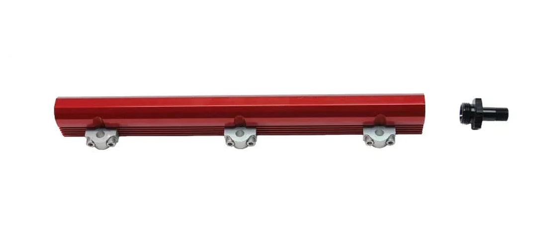 Aeromotive Billet Fuel Rail fits 1994-2001 Acura Integra - Side View