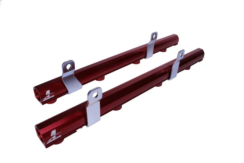 Aeromotive Billet Fuel Rails fits 1999-2004 Ford F-150 - Side View