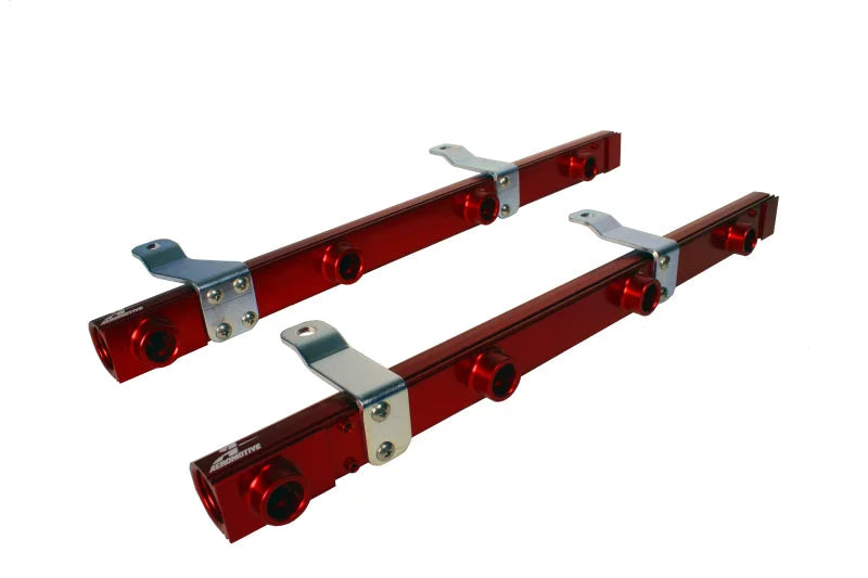 Aeromotive Billet Fuel Rails fits 1999-2004 Ford F-150 - Back View
